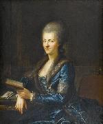 Anton Graff Portrait of Elisabeth Sulzer oil